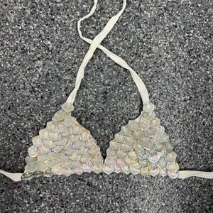 FinFolk Iridescent Mermaid Bikini Top